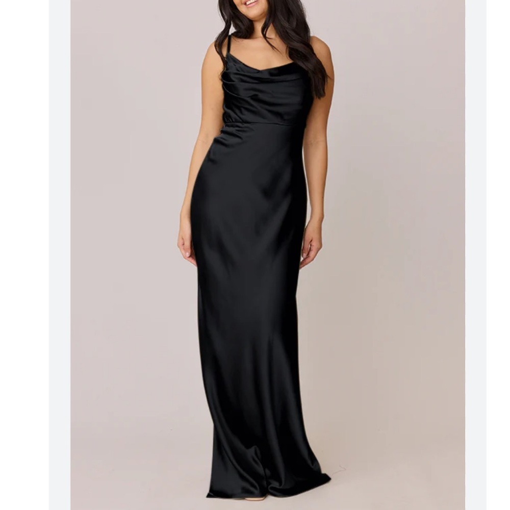 Revelry Skye Satin Formal Bridesmaid Dress